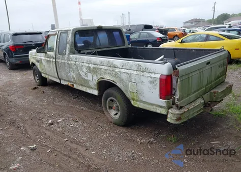 1992 Ford F150 из США, поврежденный, VIN 1FTEX15Y2NKB09237